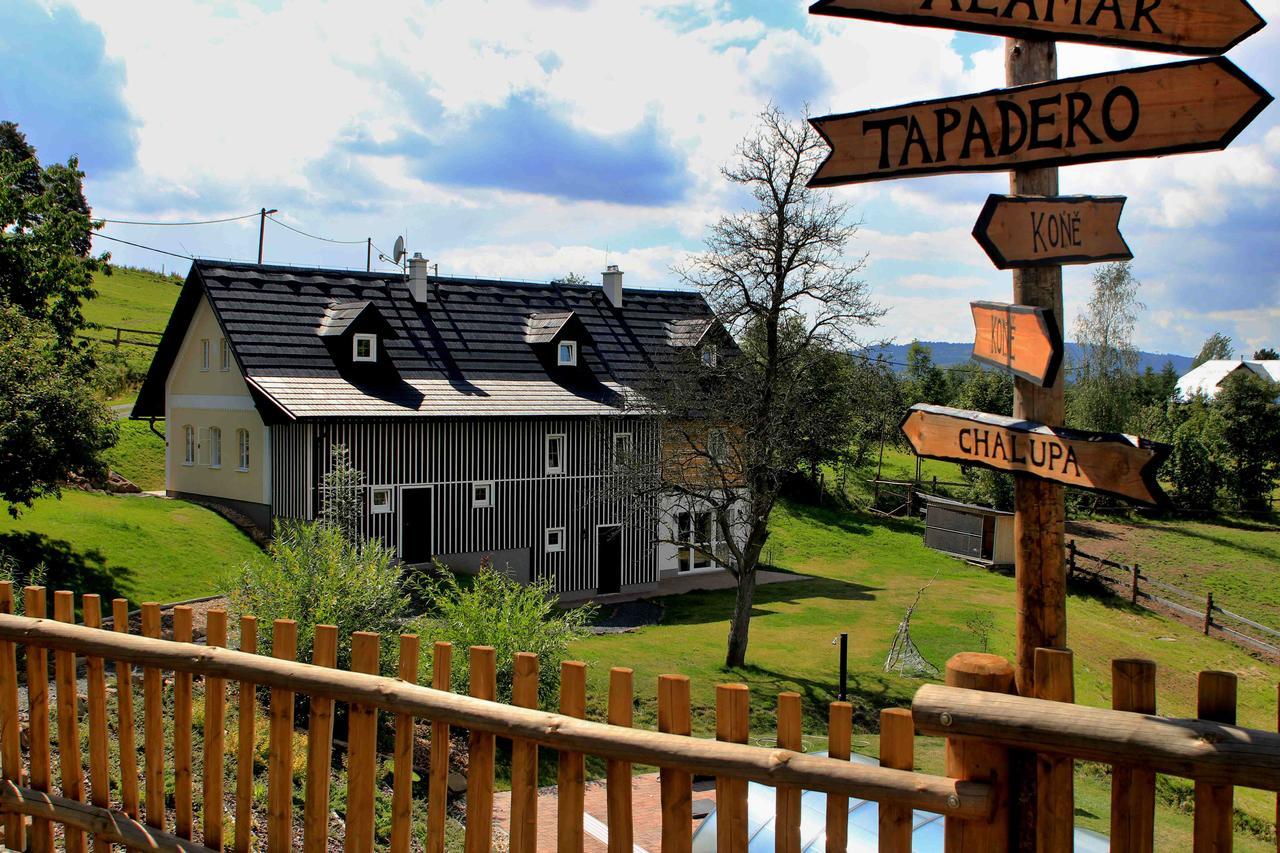 Ranch Bystra Villa Bystrá nad Jizerou Dış mekan fotoğraf