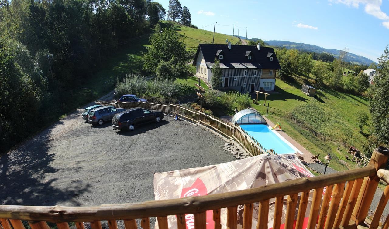 Ranch Bystra Villa Bystrá nad Jizerou Dış mekan fotoğraf